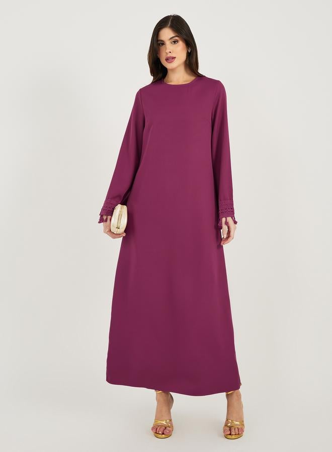 Styli Tasseled Sleeve Maxi Dress  - Image 2