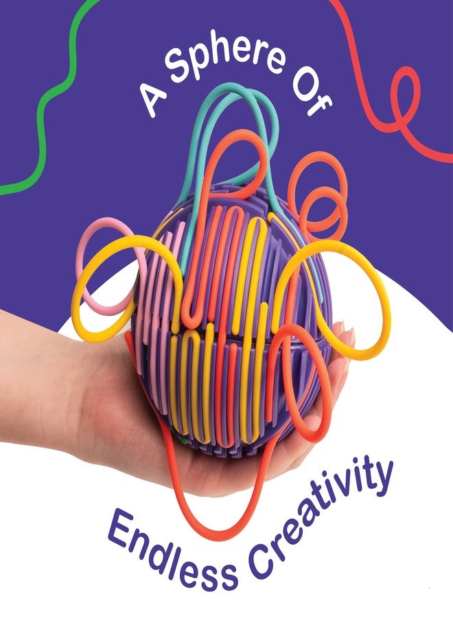 Goliath WOWBBLE Sensory Activity Ball Sensory Fidget Toys for Kids & Adults with 24 Strings | ADHD Calming Focus Stress Relief Toy | Travel-Friendly | Ages 3+ - Image 5