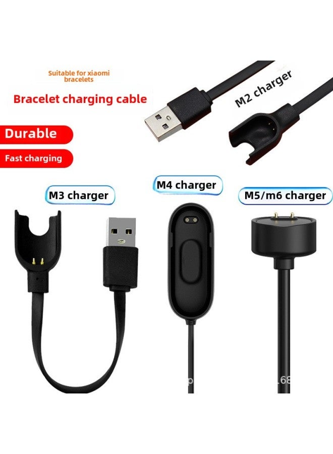 For Millet Bracelet 789 Charging Line M2M3M4M5 Millet 7Pro/8Pro Charger Bracelet 9NFC-Number Of Interfaces:White [not Protected] M9m8/8pro Special Charging Cable (60cm)  - Image 2