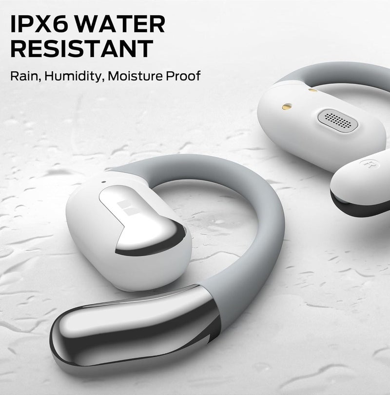 Monster Open Ear AC317 Air Conduction Bluetooth Headphones Wireless Sports Earbuds with HD Sound, Built-in Microphone & Long Battery Life - Image 3