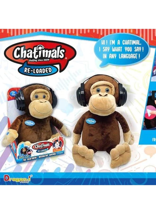 Dragon iToys Re Loaded Monkey Bluetooth Interactive Dancing Talkback Soft Toys For Kids 3 Plus Years  - Image 3