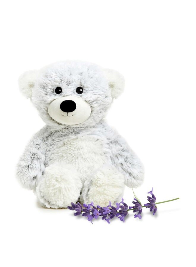 Warmies microwavable French Lavender Scented Blue Marshmallow Bear - Image 1