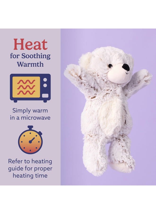 Warmies microwavable French Lavender Scented Blue Marshmallow Bear - Image 4