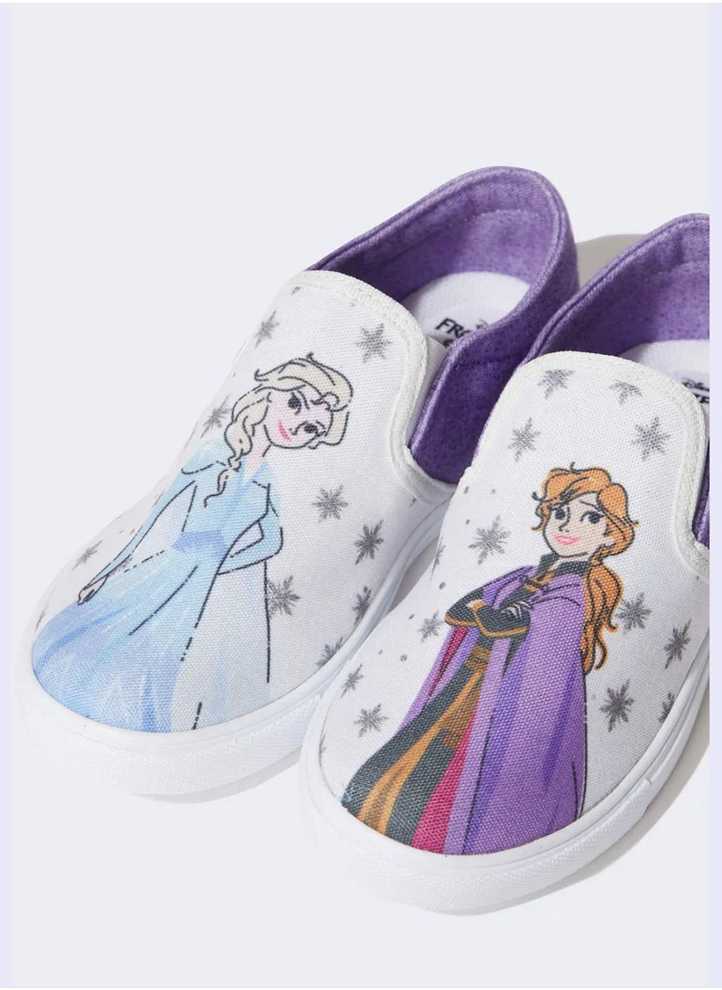 DeFacto Frozen Print Lace Up Trainers