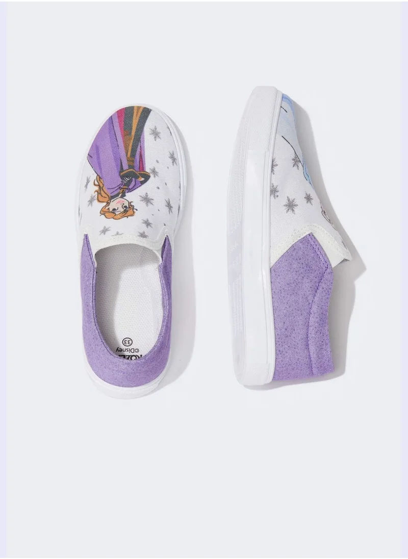 DeFacto Frozen Print Lace Up Trainers