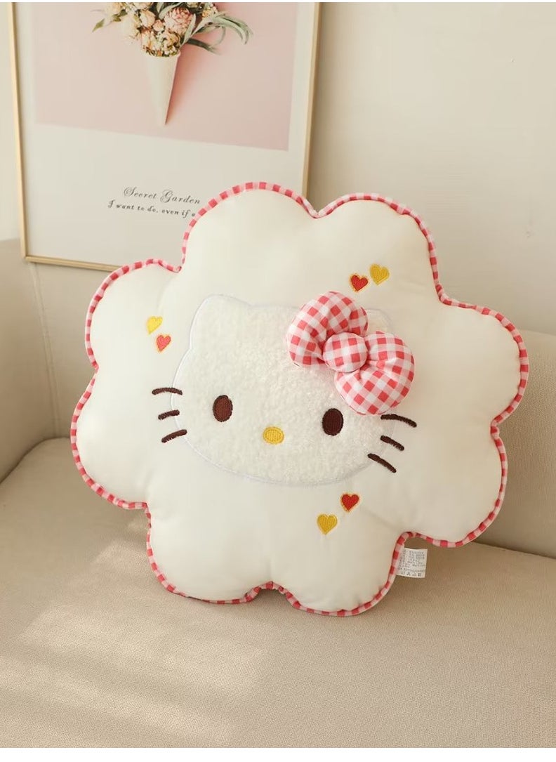 Hello Kitty - Sanrio Hello Kitty Soft Plush Doll Pillow Sofa Seat Cushion Pillow Backrest Diameter - Image 1