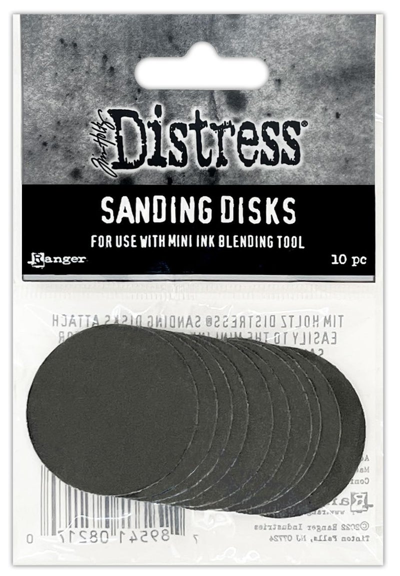 Ranger Tim Holtz Distress Sanding Disks for IBT 10 Pieces - Image 2
