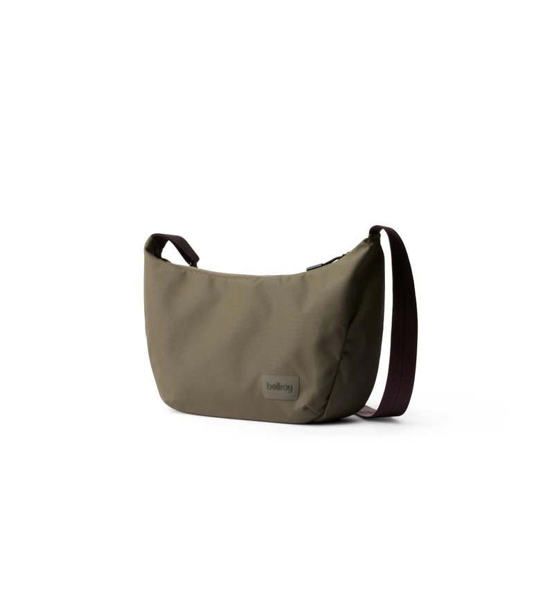 BELLROY حقيبة بيلروي لينوي كريسنت (حقيبة كروس بودي صغيرة بسعة 2.5 لتر للاستخدام اليومي مع العديد من الجيوب وحزام قابل للتعديل) - لون الطحالب البحرية - Image 1
