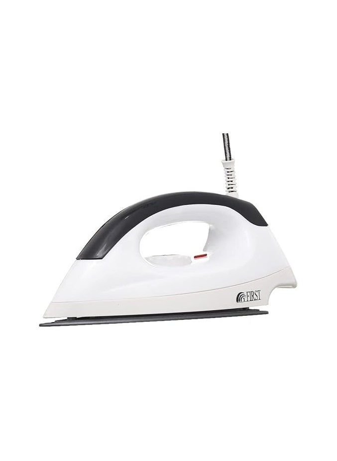 first - First Electric Clothes Iron - Model WD-1885 - 1200 Watts - Black and White - Image 1