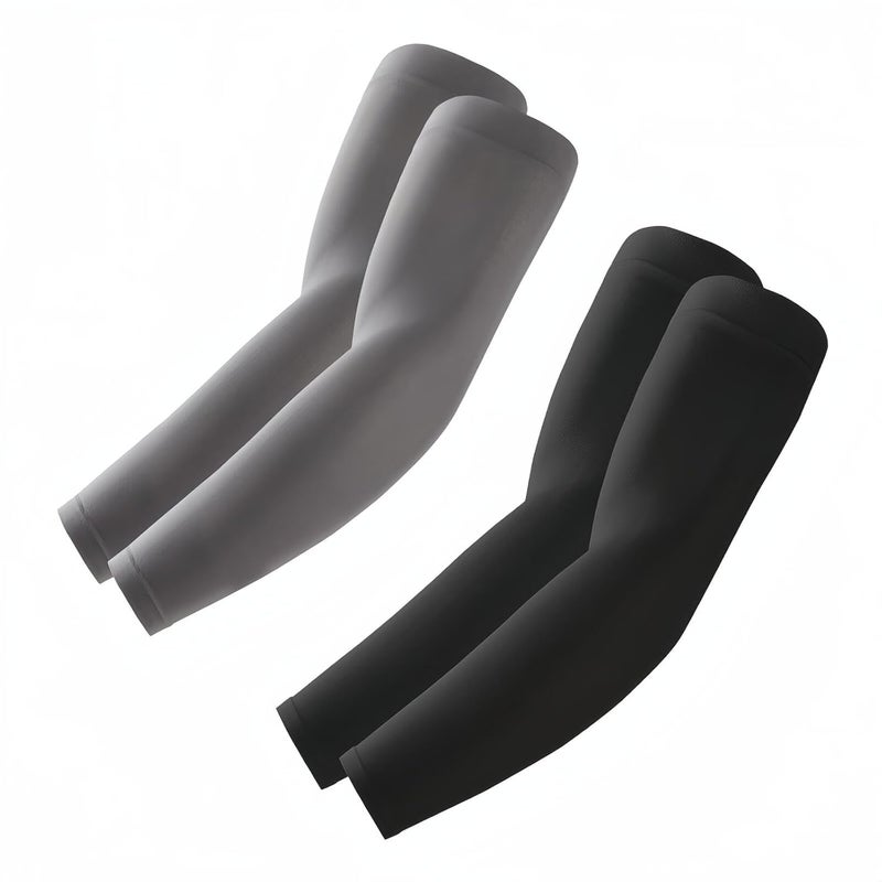 ROXUN UV Sun Protection Cooling Sleeves,Compression Cricket Sports Hand Cover for Men/Women - Image 1
