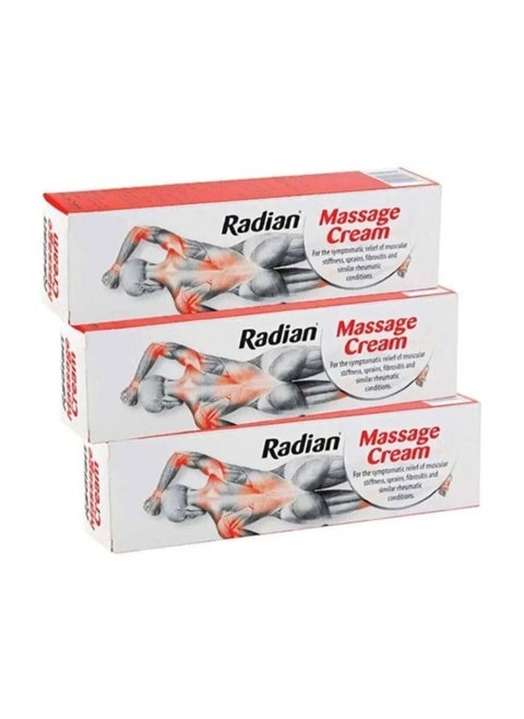 3-Piece Massage Cream