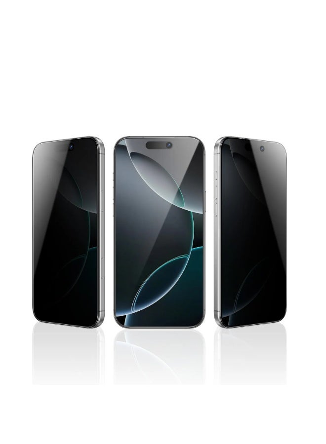 GREEN LION 9H Steve Privacy Anti-Peeping Glass iPhone 17 Pro with Blocked Side Viewing & Grease Resistance / Highly Responsive / -Anti Fingerprint - Black Edge/Privacy - Image 1