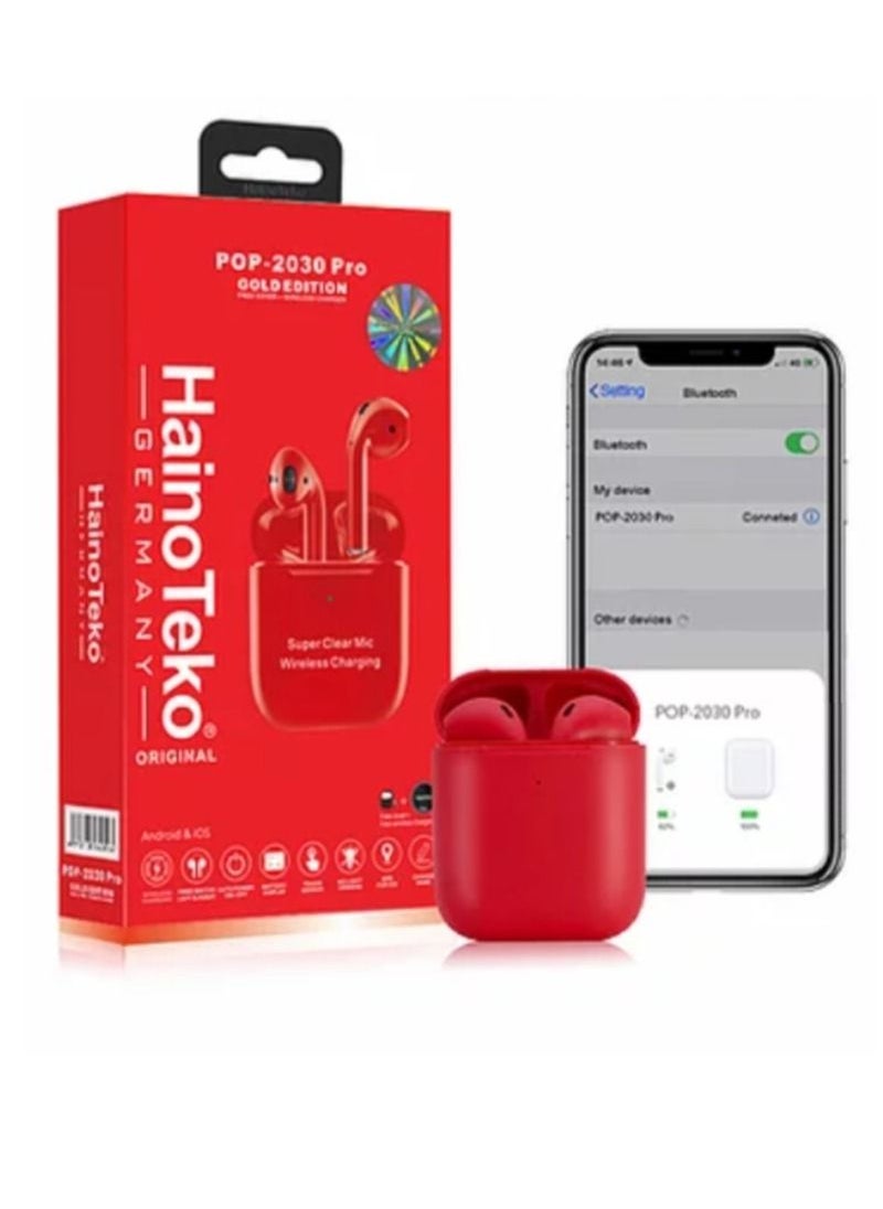 Haino Teko - Pop 2030 Pro Limited Edition Wireless Airpod with Cover Case and Wireless ChargeR - Image 1