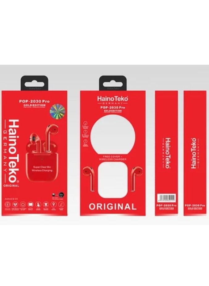 Haino Teko - Pop 2030 Pro Limited Edition Wireless Airpod with Cover Case and Wireless ChargeR - Image 1