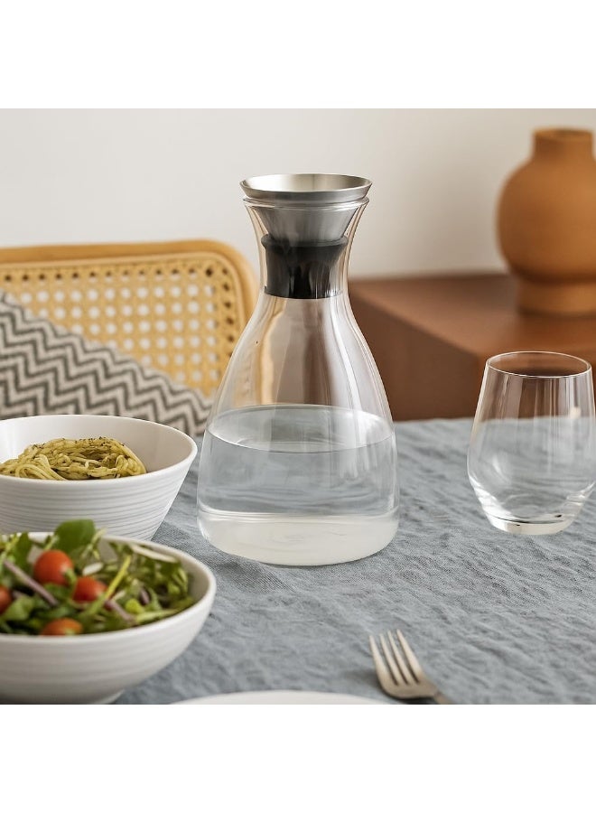 BS B&S Borosilicate Glass Pot with Lid - Image 1