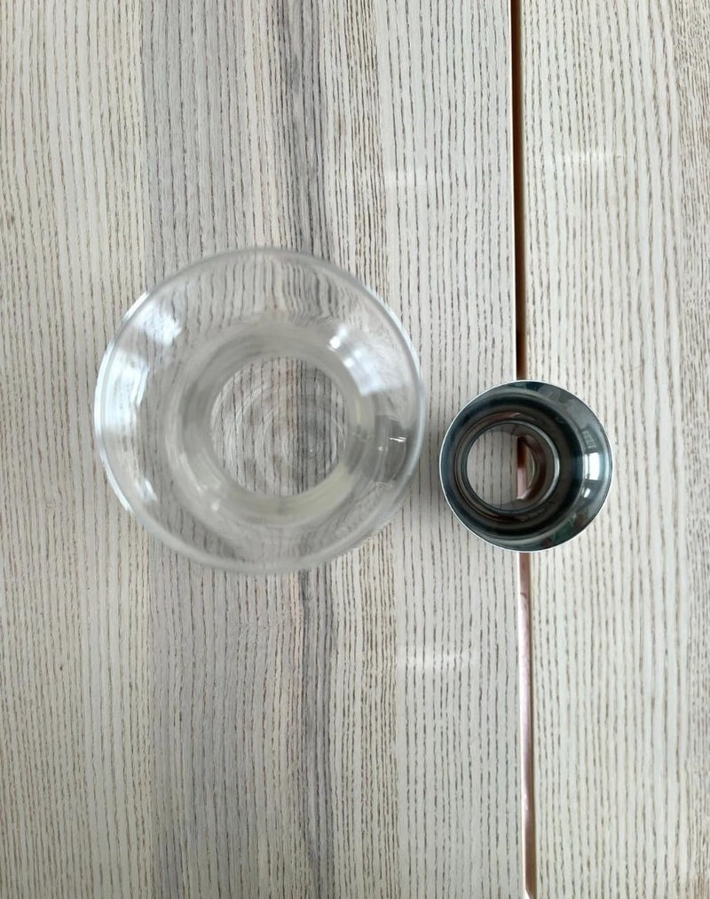 BS B&S Borosilicate Glass Pot with Lid - Image 5