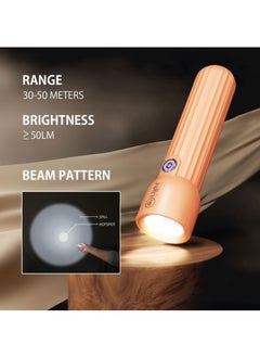 Mr. Light Ultra Bright Rechargeable LED Torch Flashlight Small Size And Long Working Time Compact Handheld Torchlight for Camping Hiking and Emergencies  - Image 4