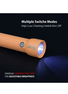 Mr. Light Ultra Bright Rechargeable LED Torch Flashlight Small Size And Long Working Time Compact Handheld Torchlight for Camping Hiking and Emergencies  - Image 5