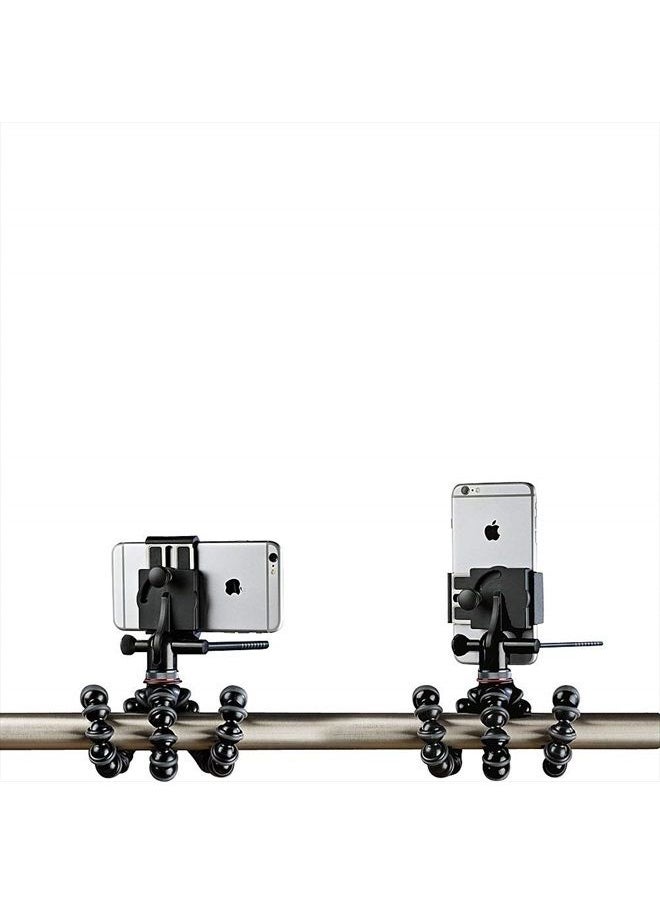 JOBY - GripTight PRO Video GorillaPod Stand: Pan & Tilt Video Tripod Head and GorillaPod for Smartphones from iPhone SE to iPhone 8 Plus, Google Pixel, Samsung Galaxy S8 and More - Image 1