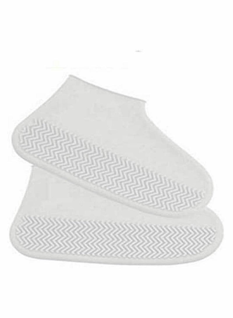 KASTWAVE Waterproof Shoe Covers, Non-Slip Water Resistant Overshoes Silicone Rubber For Kids, Men, Women - Image 1