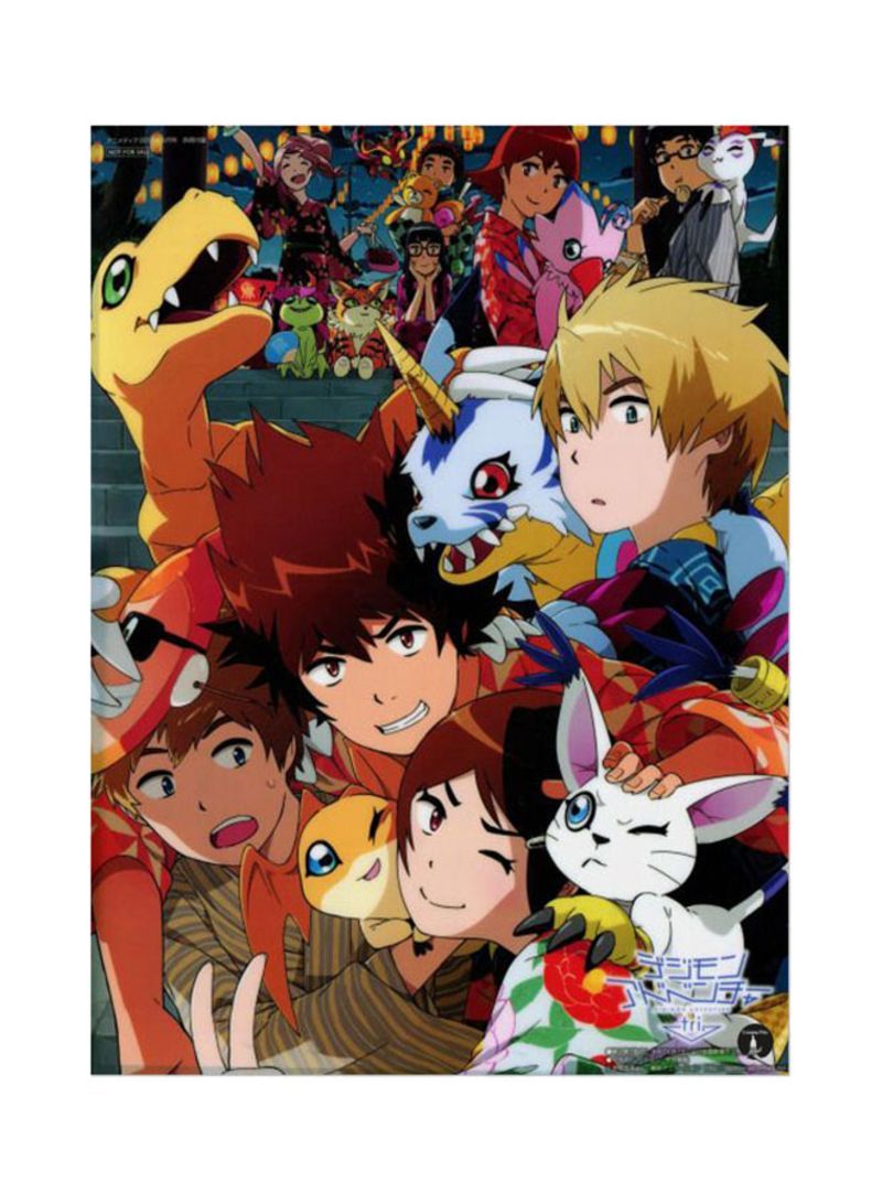 The Anime Digimon Mouse Pad Multicolour