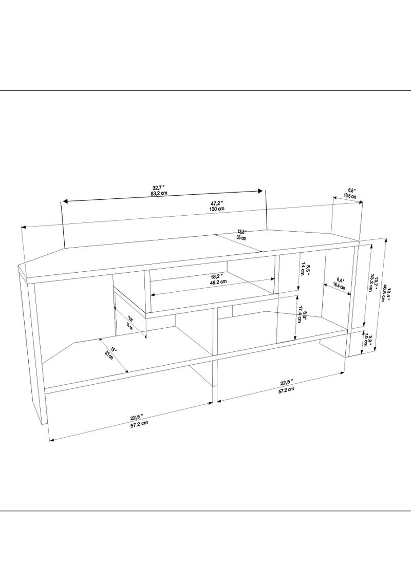 Maldiv 120 cm Corner TV Unit for TVs up to 55" - pzsku/ZF9C539DEA3A63329C3DCZ/45/_/1729500799/b09e97dd-c9fa-4c32-8f23-ae7be3770dbb