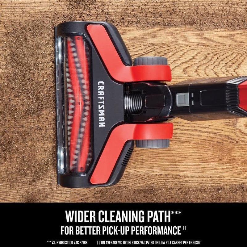 CRAFTSMAN CRAFTSMAN V20 Cordless Stick Vacuum Kit Removable Battery Included CMCVS001D1  - Image 5