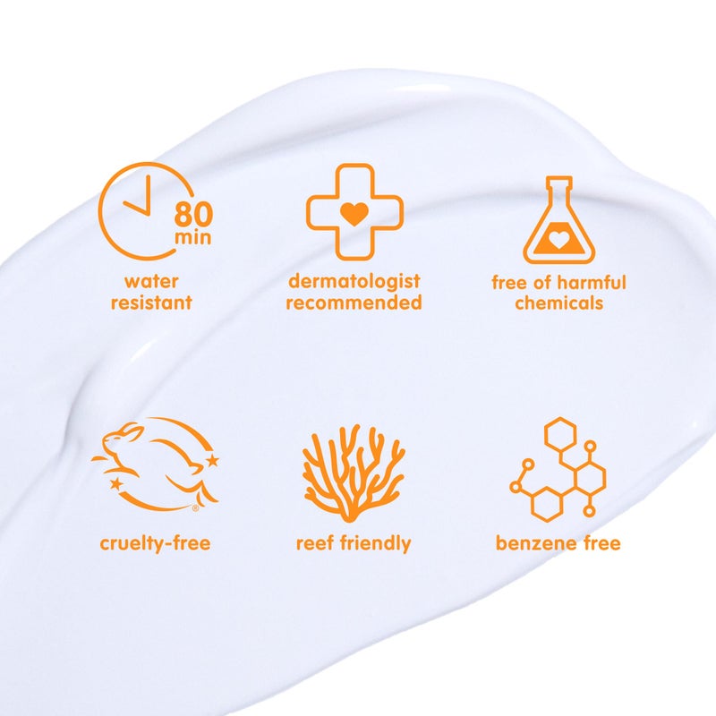 Thinkdaily SPF 30 Mineral Sunscreen with Aloe & Tea Leave, 3 Fl Oz - Safe, Natural, Water Resistant, Broad Spectrum UVA/UVB Zinc Oxide Sun Screen for Sun Protection â€“ Reef Safe Sunscreen - Image 4