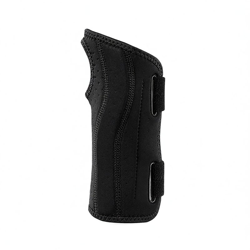 Right Hand Wrist Brace: Medium Size, Breathable Stretchy Nylon - Removable Metal Splint Wrist Protector for Wrist Pain Relief, Injury Recovery, Daily Sports Support - Image 1