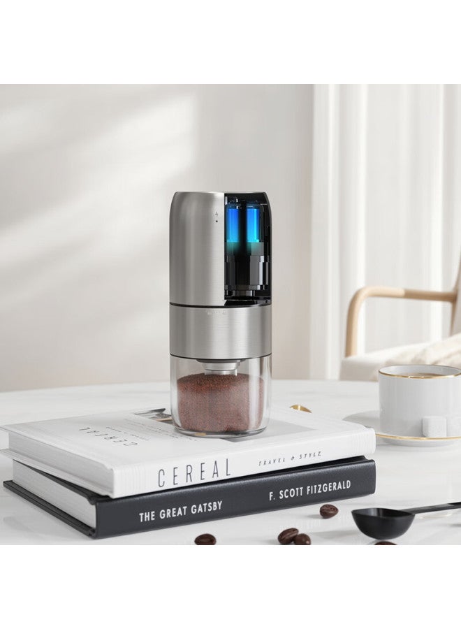 Cliton Electric Coffee Grinder, Hand-cranked Coffee Bean Grinder, Portable Pour-over Coffee Maker, Automatic Grinding Machine - Image 2