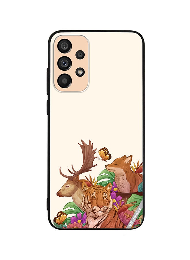 VR CREATIVE Protective Case Cover For Samsung Galaxy A53 5G Wild Animals Design Multicolour - Image 1