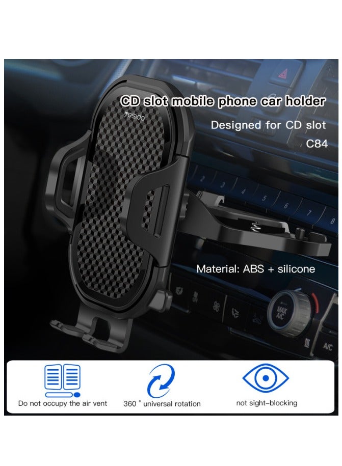 Yesido phone holder Universal Customized Adjustable Mobile Phone GPS Holder for Car C84 - Image 2