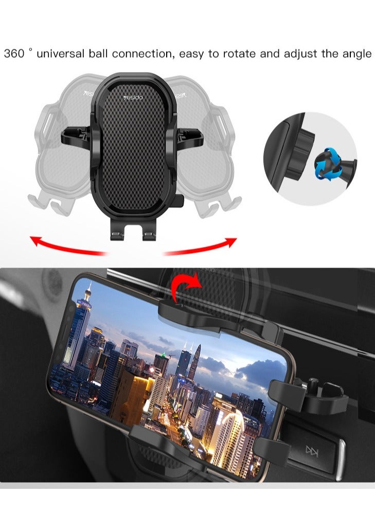 Yesido phone holder Universal Customized Adjustable Mobile Phone GPS Holder for Car C84 - Image 5