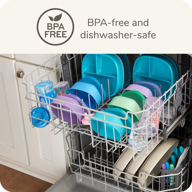 Nuk For Nature Pretensil Dipper Spoon And Fork Set  Easy To Grip For Self-Feeding Development  Mess-Free Feeding  Top Rack Dishwasher-Safe  Bpa & Latex-Free - Image 5