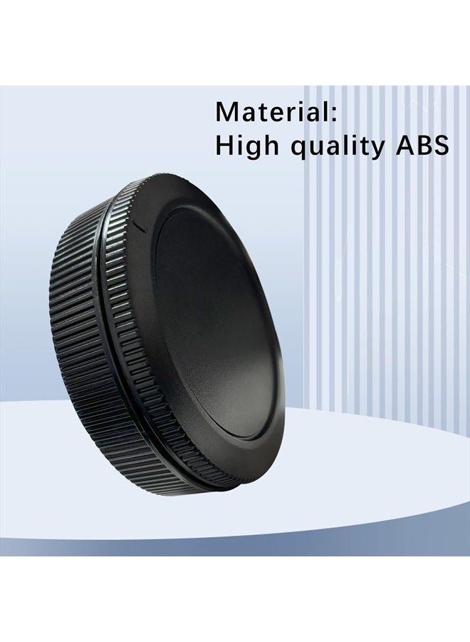 AMOTOK Camera Body and Rear Lens caps,Compatible with RF Mount Mirrorless RP EF R5 R6 Cameras.and RF 35mm f/1.8 is Macro STM,RF 50mm f/1.2L USM Lens - Image 5