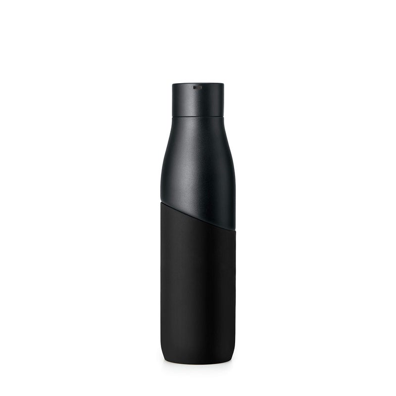 LARQ Bottle Movement PureVis 32 oz- Lightweight Self-Cleaning and Non-Insulated Stainless Steel Water Bottle with UV Water Purifier | Reusable & Travel Friendly, 1-Year Warranty, Black/Onyx - Image 3