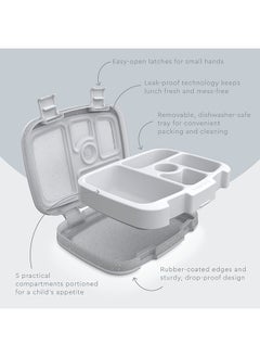 Bentgo Kids Glitter Lunchbox - Silver  - Image 2