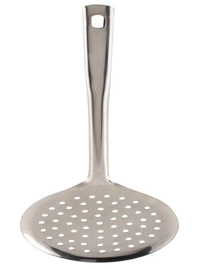 OFXDD Stainless Steel Skimmer - Metal Slotted Spoon for Kitchen with Handle - Image 2