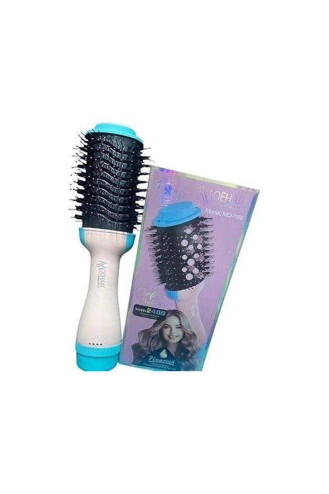 MoeHair Mohair MO-7168 Rotating Keratin Hair Brush 