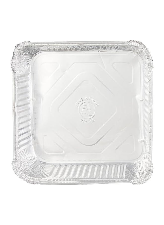 Generic 12 قطعة أطباق ألمنيوم مستطيلة  - Image 2