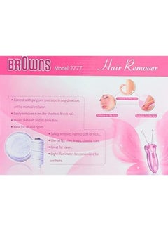 BrOwns Electric Epilator for Women, Butterfly Pattern, Cotton Thread, Epilator for Women  - Image 3