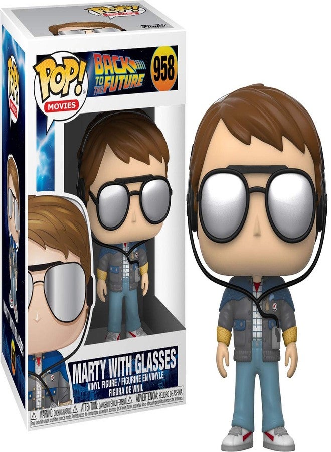 Funko Pop! Movies: Back to The Future - Marty with Glasses