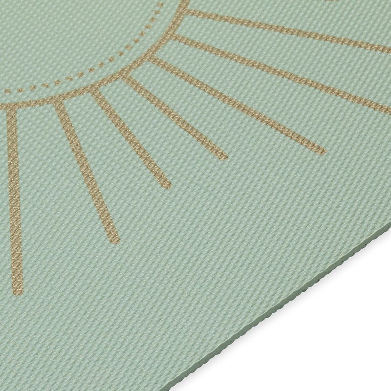 جايم حصيرة يوغا - مطبوعة فاخرة بسماكة 6 مم، غير قابلة للانزلاق، سميكة إضافية، مناسبة لجميع أنواع اليوغا والبيلاتس وتمارين الأرضية (68 بوصة طول × 24 بوصة عرض × 6 مم سماكة) - Image 3