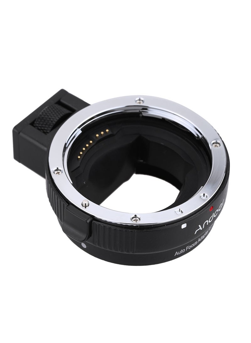 Auto Focus AF EF-NEXII Adapter Ring for Canon EF EF-S Lens to use for Sony NEX E Mount 3/3N/5N/5R/7/A7/A7R/A7S/A5000/A5100/A6000 Full Frame - Image 2