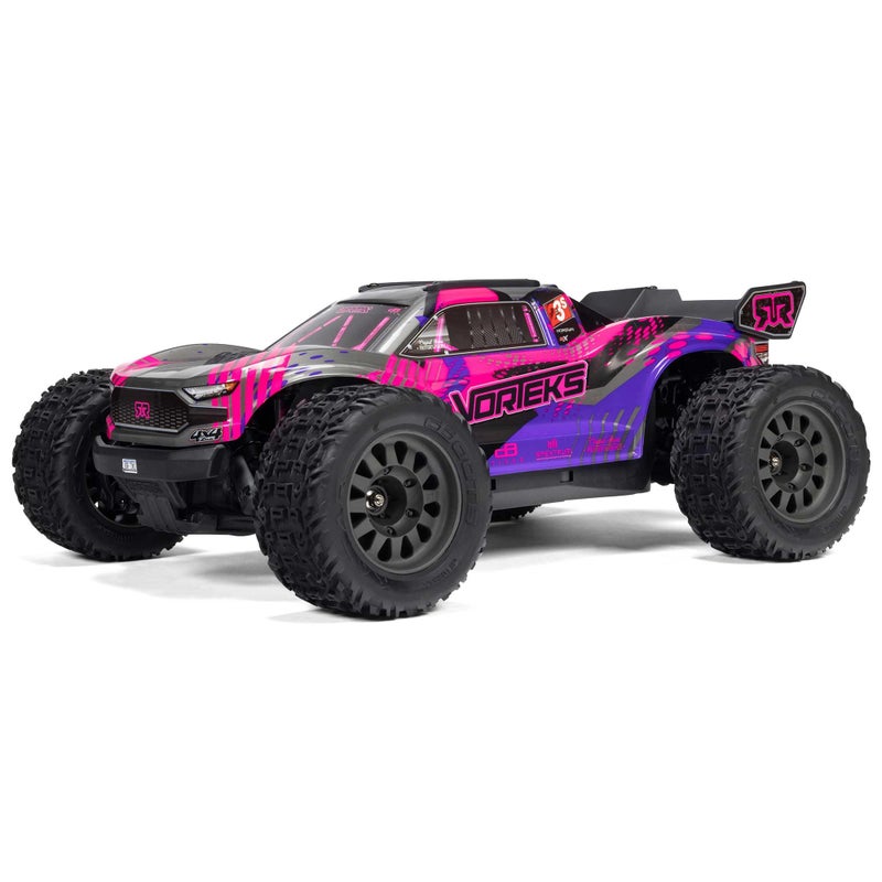 ARRMA RC Truck 110 VORTEKS 4X4 223S BLX BRUSHLESS Stadium Truck RTR Battery and Charger Not Included with DSC Purple ARA4305V4T3 - Image 3