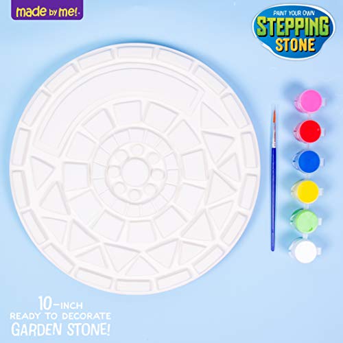 Made By Me Mosaic Stepping Stone DIY Custom Name Garden Stone Great Spring Summer Painting Activity Arts Crafts Kit for Kids Ages 59 - Image 5