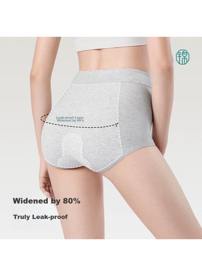 Jindu Pocket Sanitary Panties For Women, Menstrual Leak-proof, Extended Crotch, Can Hold Heating Pad, Warming Uterus, With Extra Pockets, Menstrual Pads - Image 3