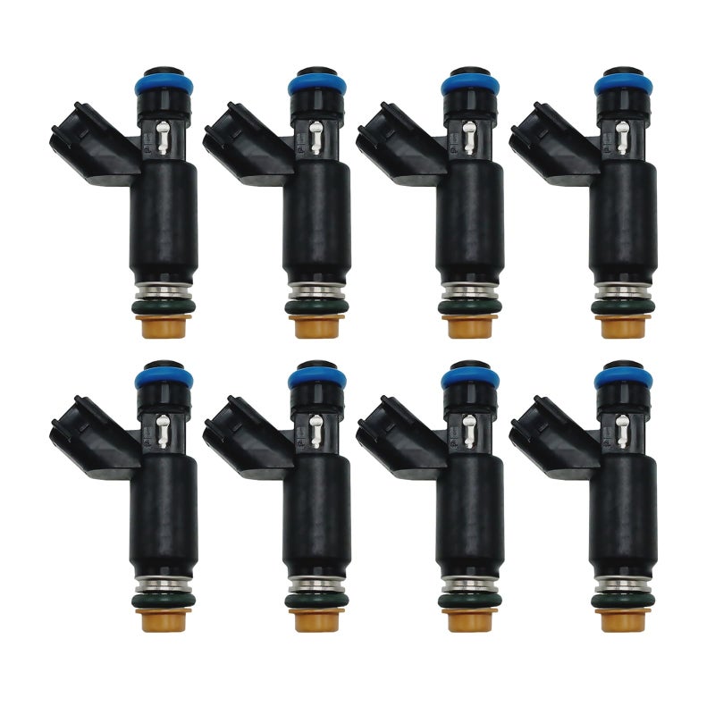 cycwer 8Pcs 25326903 Fuel Injectors Fits for 20022007 Yukon XL Sierra Suburban Silverado Avalanche Express 1500 Tahoe 53L Replace 12580426 Fuel Injector - Image 2