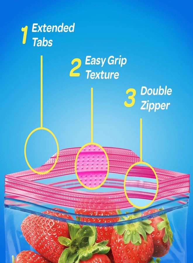 Ziploc Double Zipper Gallon Storage Bags 20 ea - Image 5