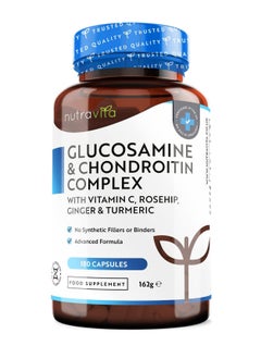 Nutravita Glucosamine and Chondroitin Complex – 180 Capsules 